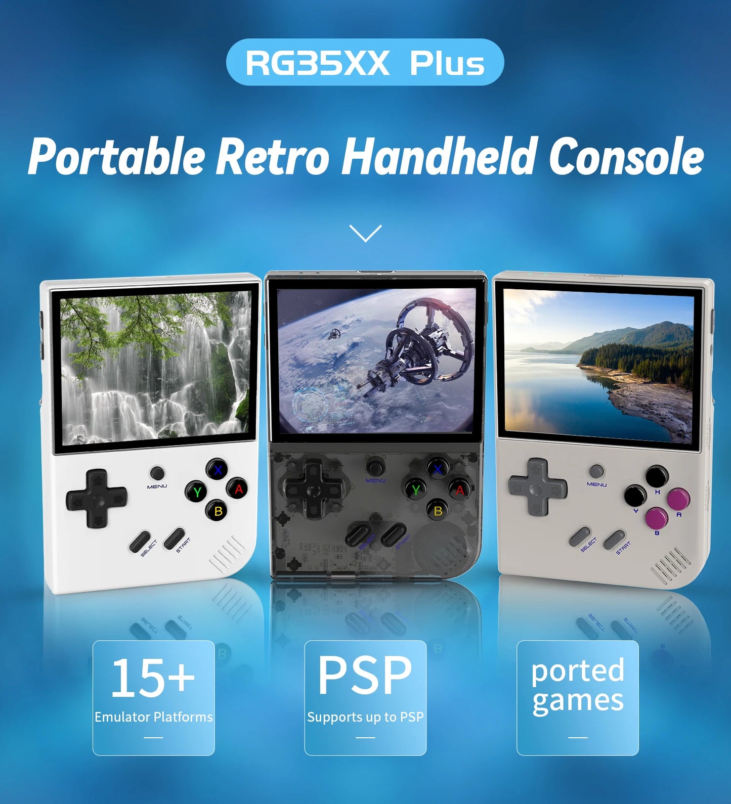 Retro Handheld Game Player Console with 5.000+ Classic Games